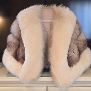 White Fox Stole